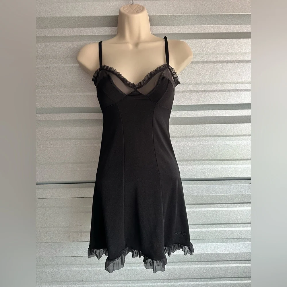 Vintage Victoria’s Secret Sexy Little Things Sexy Lingerie Baby Doll Tank Dress - Picture 2 of 10